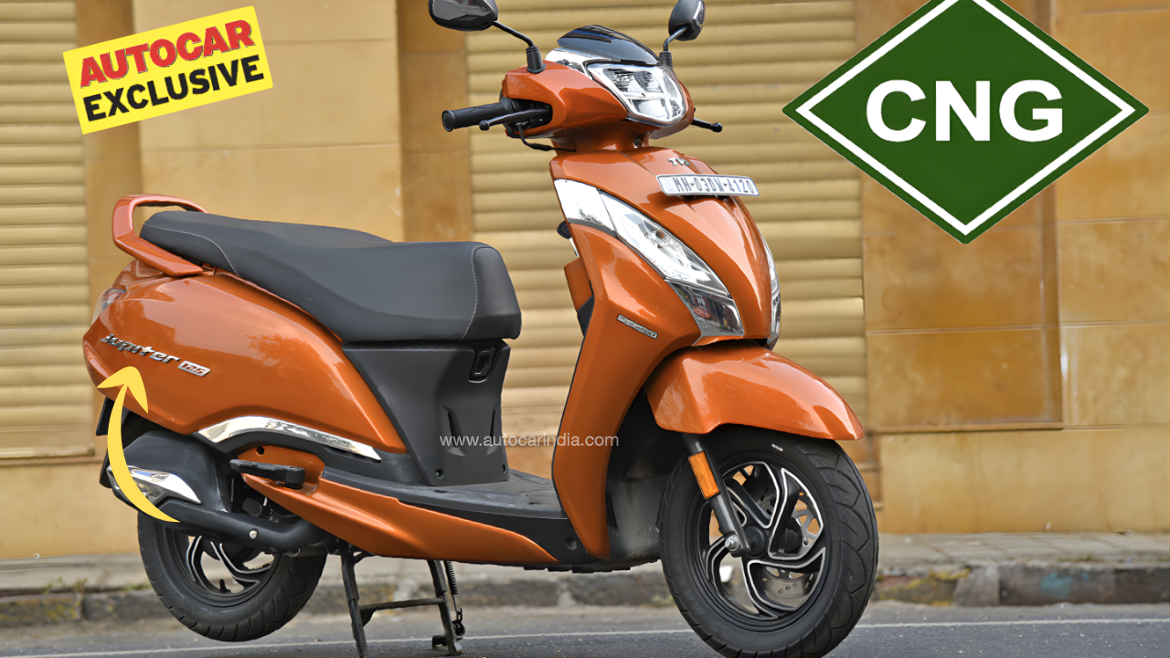 TVS Jupiter CNG Varient